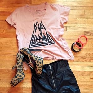 Vintage Def Leppard tee shirt